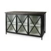 Diana Black Metal Kitchen Avand 2 Diana Black Metal Kitchen Avand -France and Son Store 0036371 69211 A