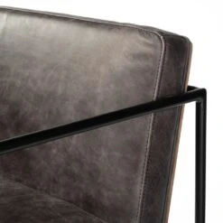 Payton Black Leather | Black Metal | Bar Stool -France and Son Store 0040235 68761 F