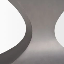 Maximus White Marble | Gunmetal Dining Table -France and Son Store 0064641 69848 AB I