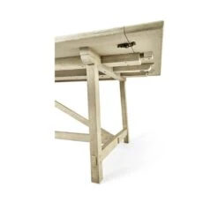 Timeless Sidereal French Laundry Dining Table 125" In Stripped Oak -France and Son Store 012924 AA 003 2 A60 STO 496094 125L TBK DV 6 00033.1683317433