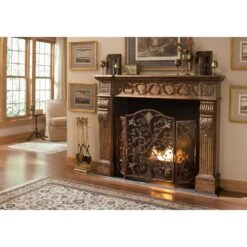 Vault 3-Panel Fireplace Screen -France and Son Store 02133 460 001 a2 1024x1024 be30f232 926f 4617 99e5 aa65fdcc2011