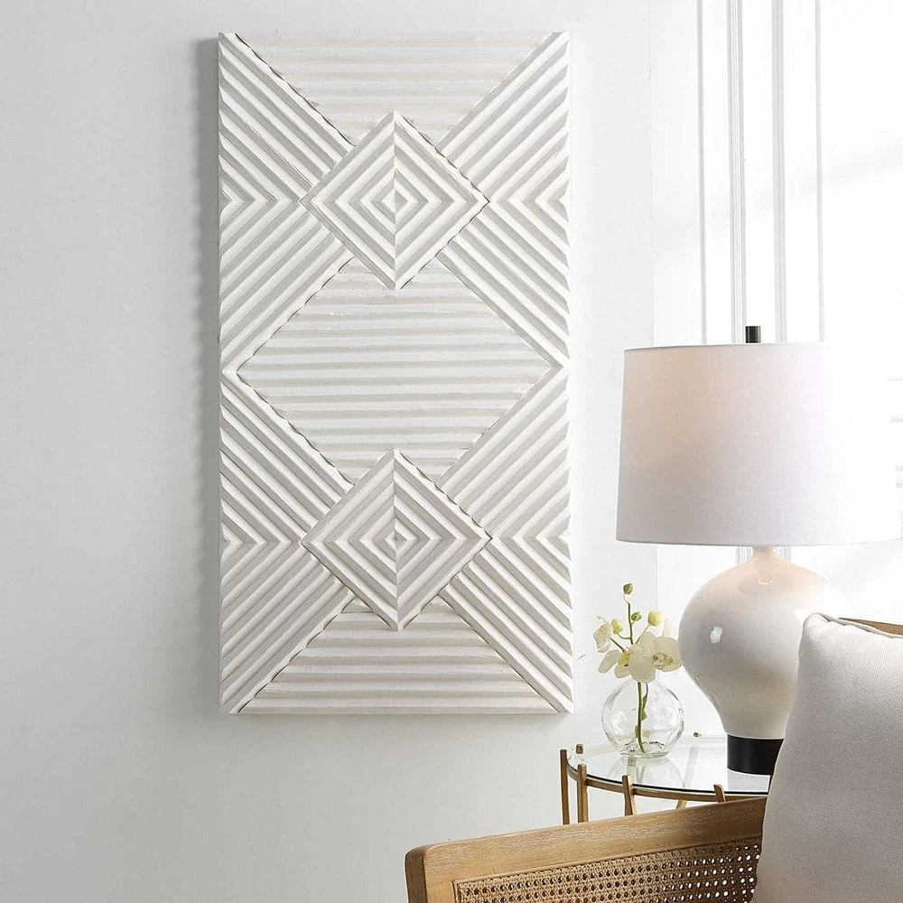 Nexus Wood Geometric Wall Decor 3 Nexus Wood Geometric Wall Decor
