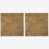 Channels Wood Wall Decor 2 Channels Wood Wall Decor -France and Son Store 04357 2