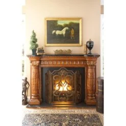 Dominic 3-Panel Fireplace Screen -France and Son Store 05133 460 001 2 grande f7a2be5b baed 4452 a596 5fe82396dd2a
