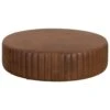 Divano Round Cocktail Ottoman - Lucia Tobacco Leather -France and Son Store 0664f4d2 fa80 41a7 b3eb b3b4400615f9 large 47f44ff4 7c37 414e 8a87 be7dd458796d
