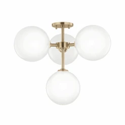 Ashleigh 4 Light Semi Flush
