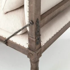 Amelie Chaise - Harbor Natural -France and Son Store 100010 002 DET 1