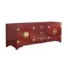 Pacific Isle Media Console - Red Coral -France and Son Store 100SR 660 silo R