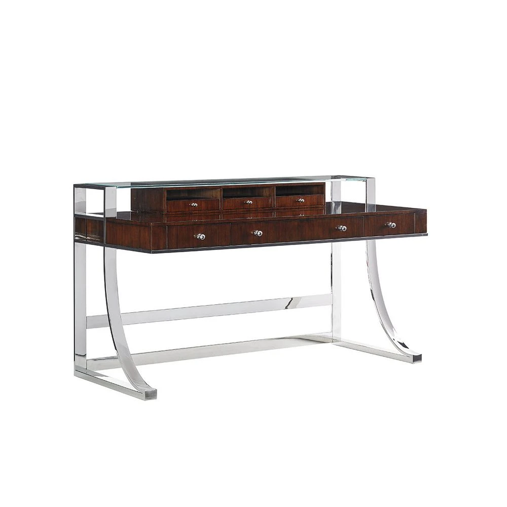 Andrea Writing Desk - Dark Brown 3 Andrea Writing Desk - Dark Brown
