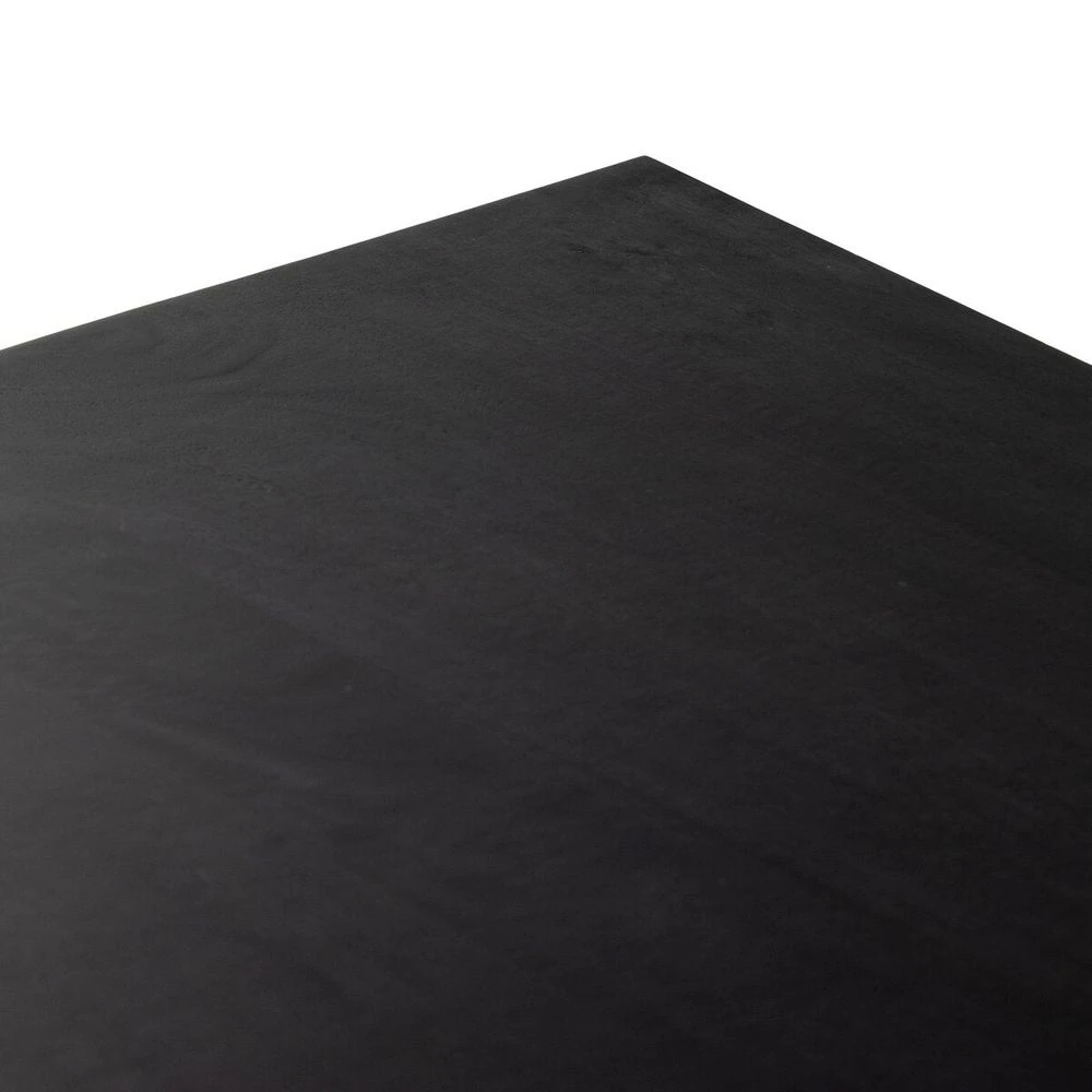 Michel Desk - Carved Black Wash 10 Michel Desk - Carved Black Wash - Image 8