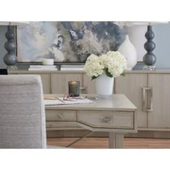 Donovan Long Media Console - Gray -France and Son Store 101 410 RS Details 018 35cf8be2 1cfb 4134 82ef cb210714ced6