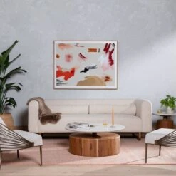 Sylas Lambskin Throw - Taupe Lambskin -France and Son Store 102712 002 HOV 1