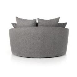 Anaya Media Lounger - Fallon Charcoal -France and Son Store 102766 002 BCK 1