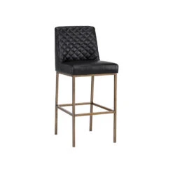Leighland Barstool - Coal Black