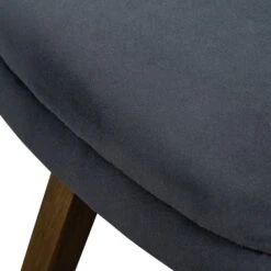 Work Counter Stool - Modern Velvet Shadow -France and Son Store 105649 014 DET 4