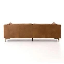 Waverly Sofa - Natural Washed Camel Leather -France and Son Store 105714 003 BCK 1 dd812d5a f334 4656 95f1 4d4e50761a80