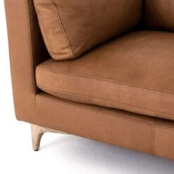 Waverly Sofa - Natural Washed Camel Leather -France and Son Store 105714 003 DET 1 d0eff98e 7418 439f 9deb 6fdbcdbf03a4