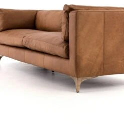 Waverly Sofa - Natural Washed Camel Leather -France and Son Store 105714 003 DET 3 d77c73f6 d0a1 4e83 8afd 3ecf9eae9378