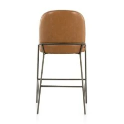 Elodie Bar + Counter Stool - Bar Stool - Sierra Butterscotch -France and Son Store 105785 008 BCK 1