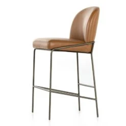 Elodie Bar + Counter Stool - Bar Stool - Sierra Butterscotch -France and Son Store 105785 008 DET 1
