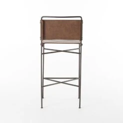 Roosevelt Bar + Counter Stool - Bar Stool - Distressed Brown -France and Son Store 105861 019 BCK 1 2e465247 6469 4400 bfc5 88cedcf7bb62