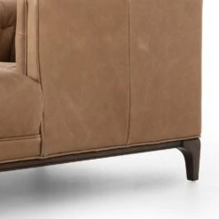 Gideon Chaise Lounge - Palermo Drift, Sienna Brown -France and Son Store 105997 012 DET 3