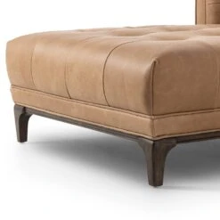 Gideon Chaise Lounge - Palermo Drift, Sienna Brown -France and Son Store 105997 012 DET 4