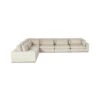 Chelsea 6-Piece Sectional - 6-Piece - Clairmont Ivory 2 Chelsea 6-Piece Sectional - 6-Piece - Clairmont Ivory -France and Son Store 106159 006 FRT 1