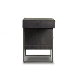 Loraine Desk - Black Wash W/ Black Cane -France and Son Store 106683 005 SID 1