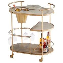 Barcraft Bar Cart -France and Son Store 10687 1 lg