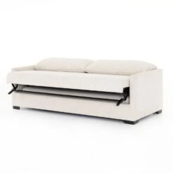 Winston Queen Sofa Bed - Alameda Snow -France and Son Store 107197 011 OPN 2