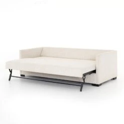 Wickham Queen Sleeper Sofa Bed - Alameda Snow [$500 Gift Card W/ Purchase!] -France and Son Store 107197 011 OPN 3 1
