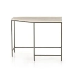 Troy Modular Corner Desk - Natural Iron