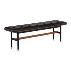 Staten Bench - Black -France and Son Store 107612