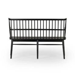 Willow Bench - Matte Black -France and Son Store 107652 011 BCK 1