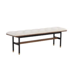Staten Bench - Black -France and Son Store 108207