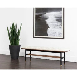 Staten Bench - Black -France and Son Store 108207 5
