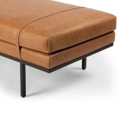 Proctor Accent Bench - Palermo Cognac -France and Son Store 108840 005 DET 2
