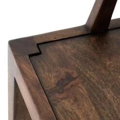 Paloma Bench - Pecan -France and Son Store 109016 001 DET 3