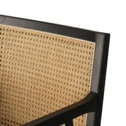 Thayer Cane Bar Stool - Savile Flax -France and Son Store 109035 018 DET 1