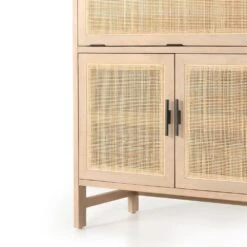 Spencer Bar Cabinet - Natural Mango -France and Son Store 109084 002 DET 1