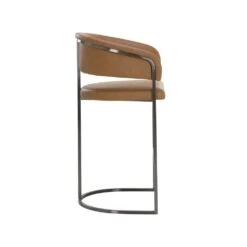 Marris Barstool - Gunmetal -France and Son Store 111155 2