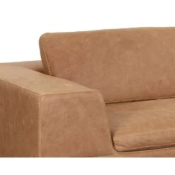 Ira Leather Sofa - Camel 15 Ira Leather Sofa - Camel -France and Son Store 111478 7