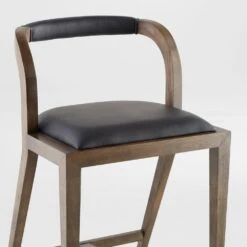 Caralia Bar Stool - Black -France and Son Store 11381 3 lg