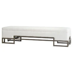 Vanora Bench / White -France and Son Store 11397 1 lg