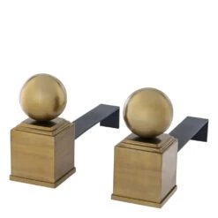 Viviers Andiron Set Of 2 -France and Son Store 115442 3 1 1