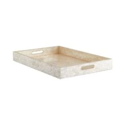 Triton Rectangle Tray Designed By J. Kent Martin | Pearl - Large