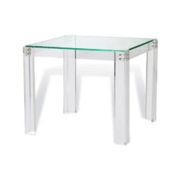 Odette Game Table - Clear