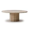 Amerigo Cocktail Table - Travertine -France and Son Store 118181