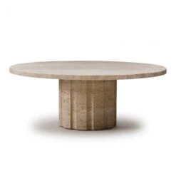 Amerigo Cocktail Table - Travertine